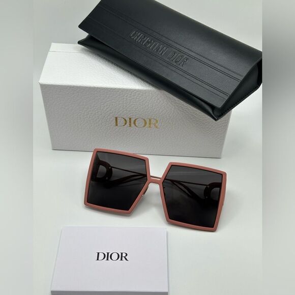 NEW Dior Sunglasses 30Montaigne SU 41A0 Matte Pink Grey Women main image 2
